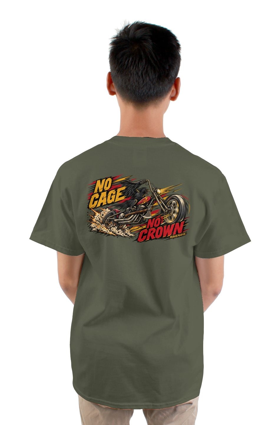 RavenAxe No Cage No Crown Tee