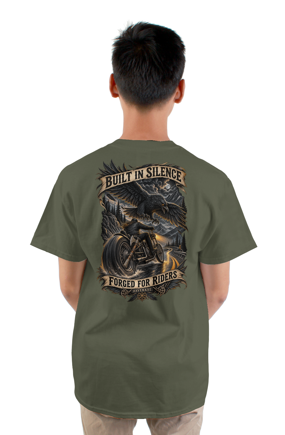 RavenAxe Built in Silence Tee