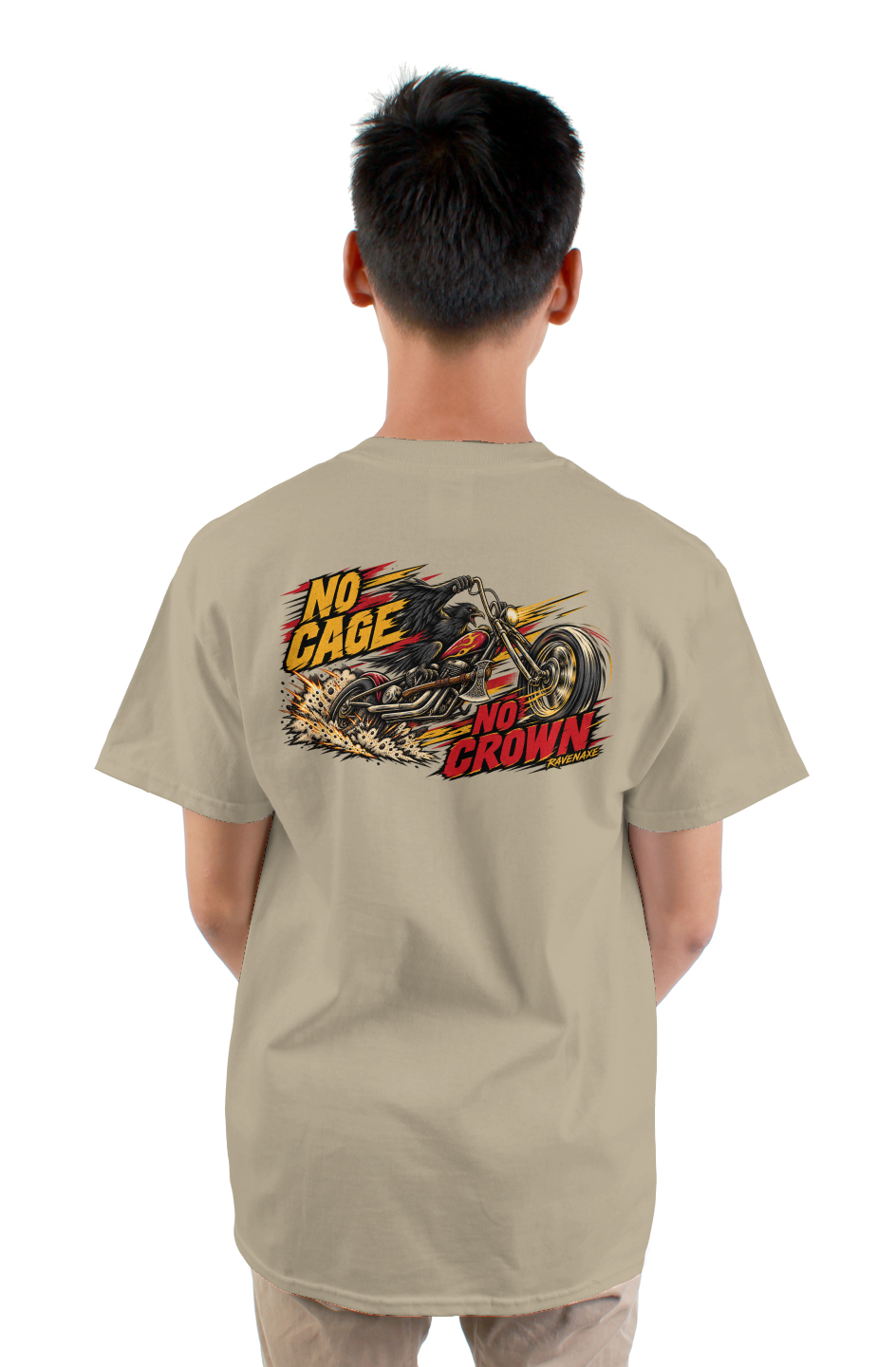 RavenAxe No Cage No Crown Tee