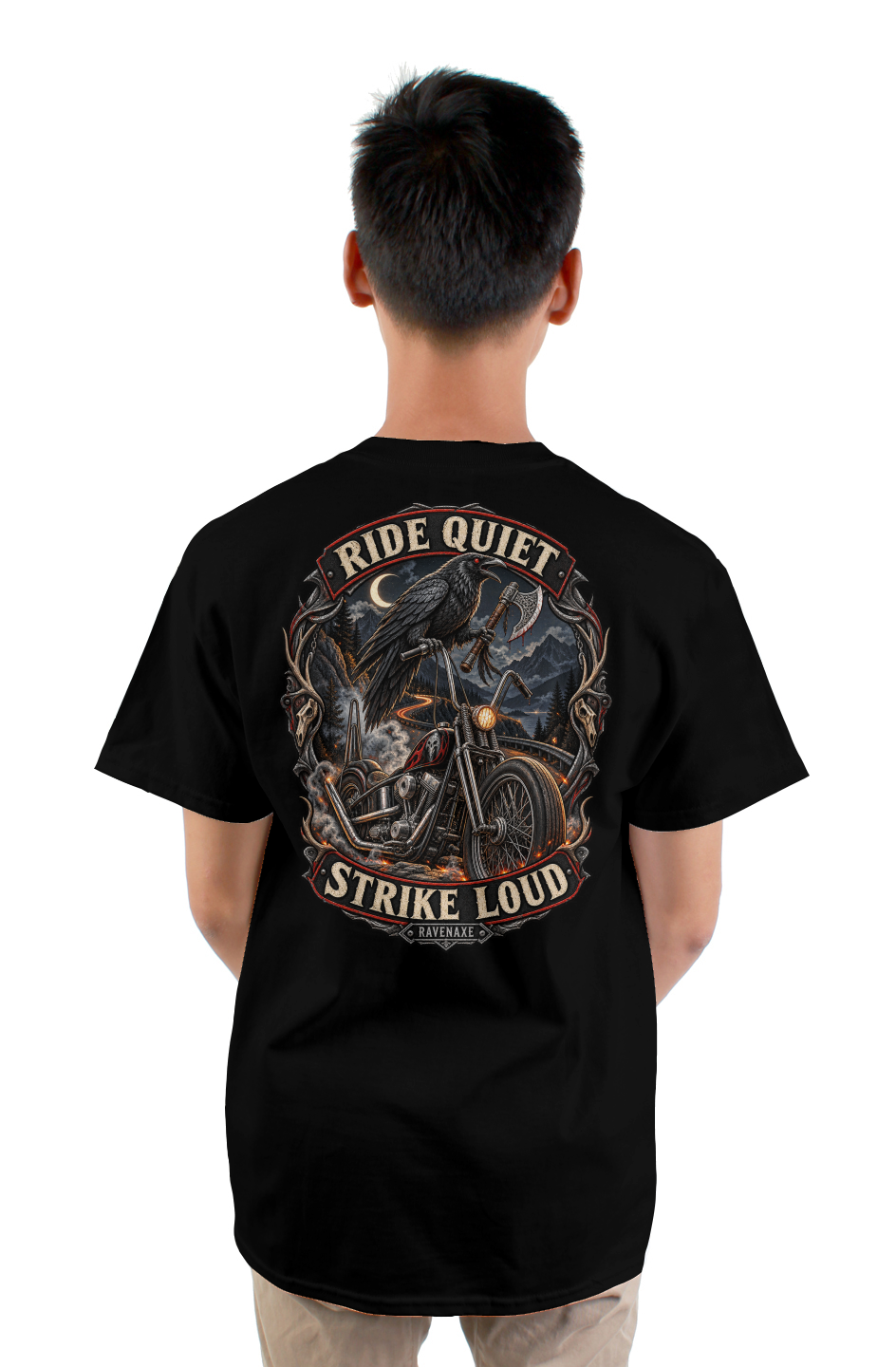 RavenAxe No Cage No Crown Tee