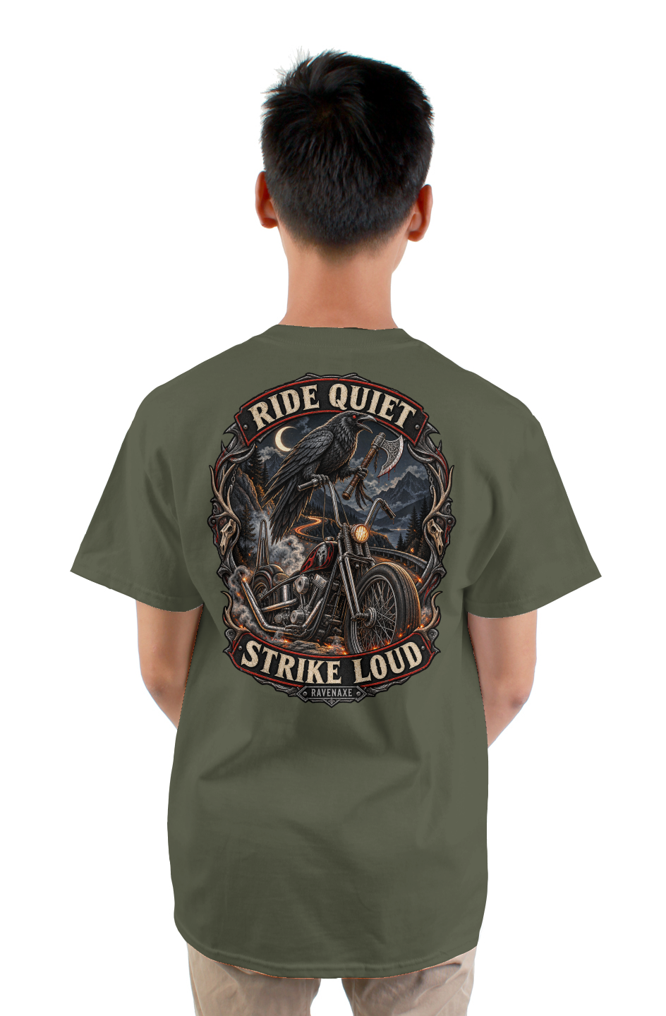 RavenAxe No Cage No Crown Tee