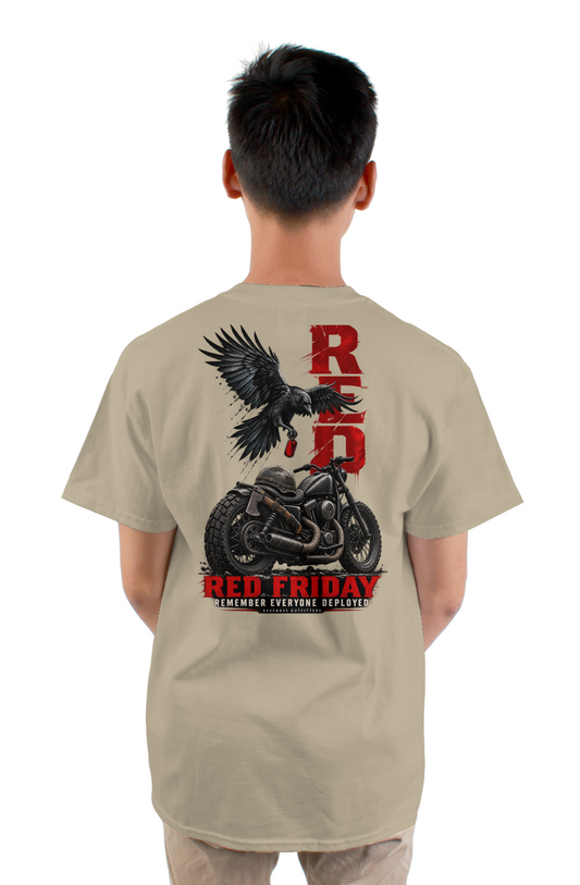 RavenAxe RED Friday Tribute Tee