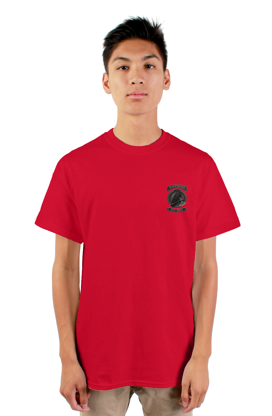 RavenAxe Watch Over Them RED Friday Tee