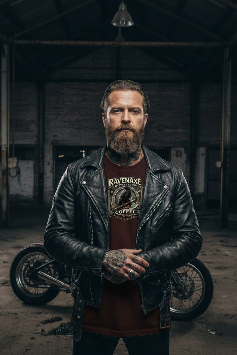 Oxblood Black T-Shirt